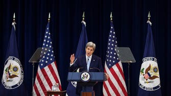 Saudi Arabia welcomes Kerry proposal on Palestinian-Israel settlement