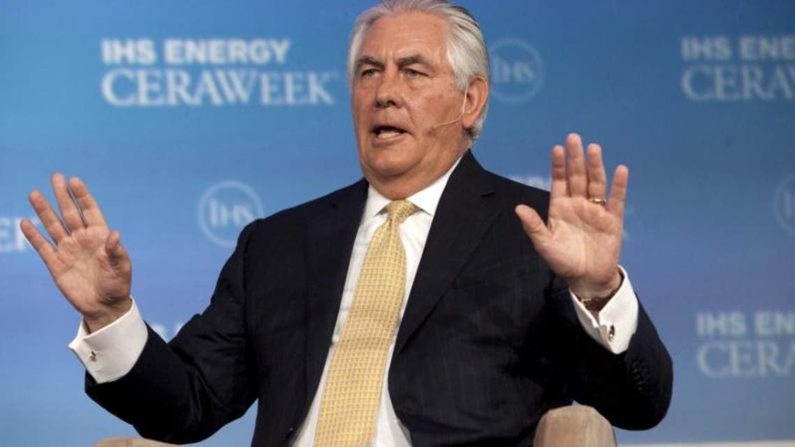 ExxonMobil Chairman and CEO Rex Tillerson speaks during the IHS CERAWeek 2015 energy conference in Houston, Texas April 21, 2015. REUTERS/Daniel Kramer/File Photo