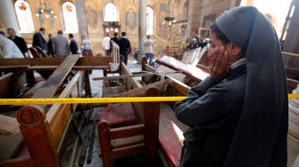 Egypt arrests four in connection with church bombing, death toll rises