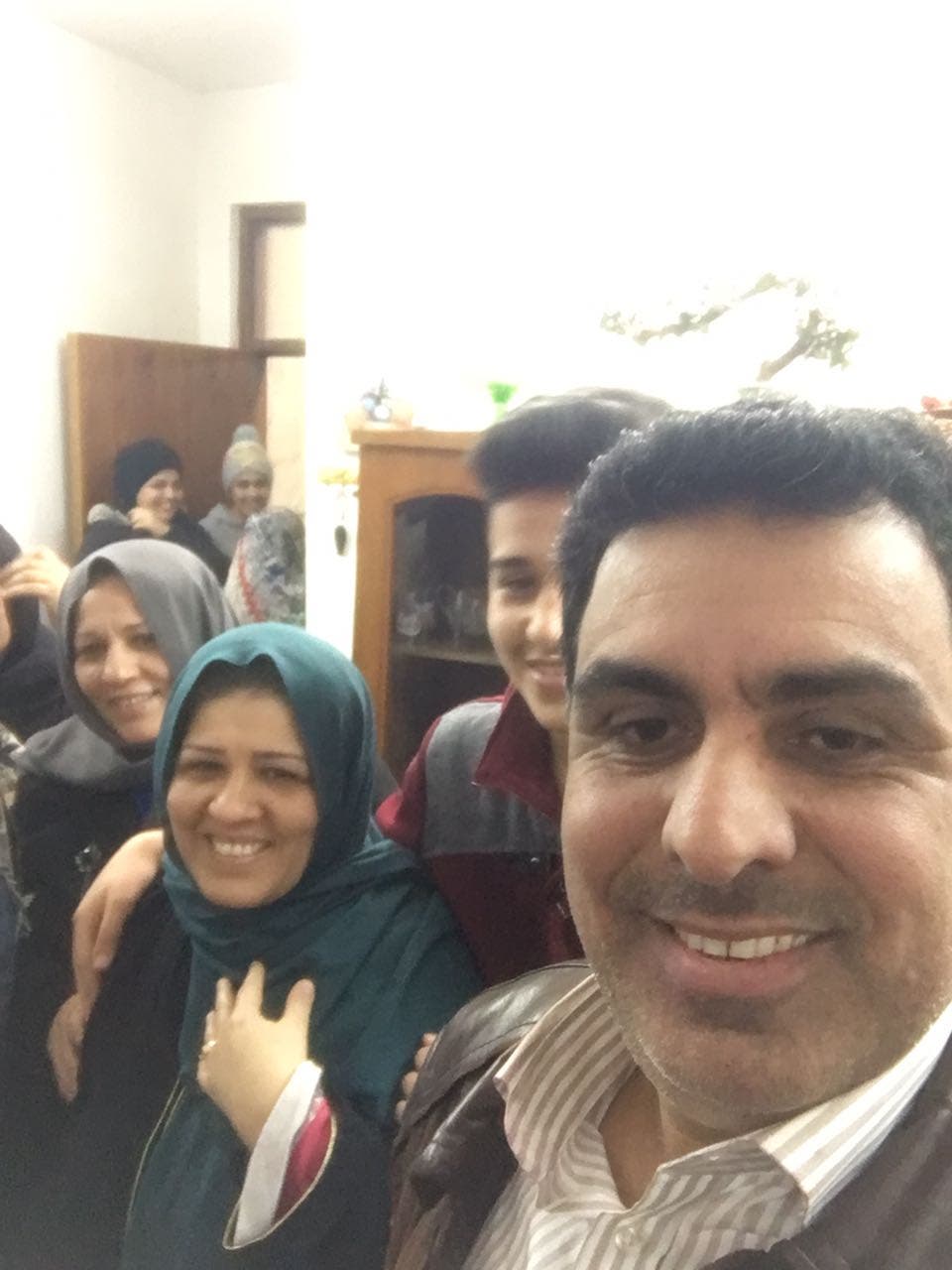 أفراح شوقي عادت إلى منزلها وابتسامة عريضة على وجهها
