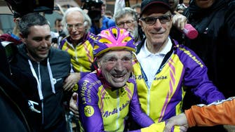 Pictures: Meet the 105-year-old Frenchman who just set a record for cycling