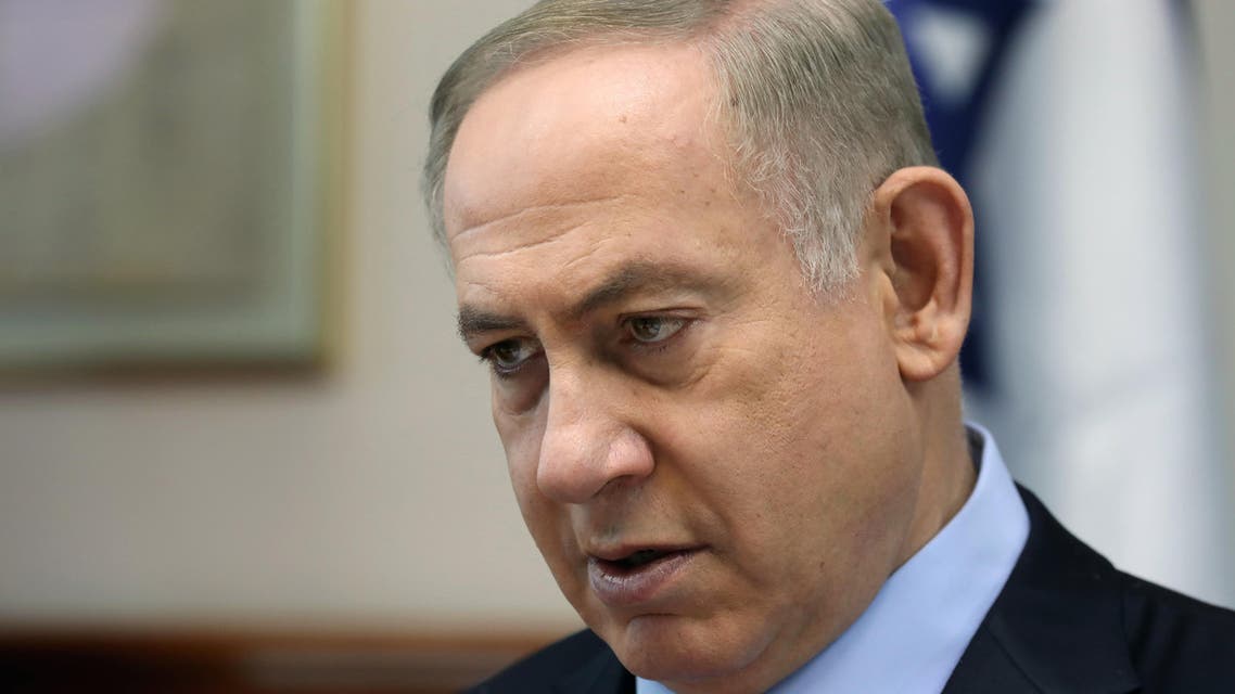 “Wait with the celebrations, don’t rush,” Netanyahu told lawmakers in parliament earlier this week before questioning began. (AFP)