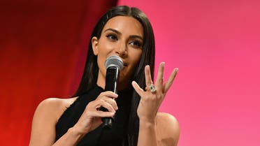 NEW YORK, NY - SEPTEMBER 27: (EXCLUSIVE ACCESS, SPECIAL RATES APPLY) Kim Kardashian-West speaks at The Girls' Lounge dinner, giving visibility to women at Advertising Week 2016, at Pier 60 on September 27, 2016 in New York City. Slaven Vlasic/Getty Images for The Girls' Lounge/AFP 
