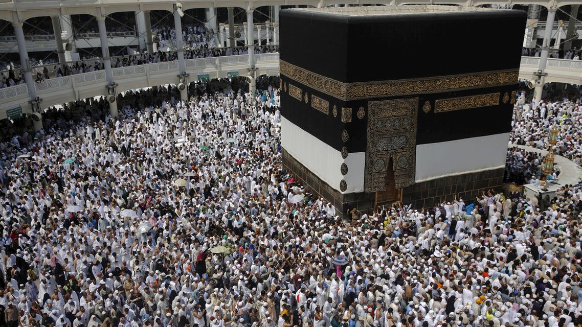 Muslim pilgrims pray around the holy Kaaba at the Grand Mosque ahead of the annual haj pilgrimage in Mecca September 21, 2015. REUTERS/Ahmad Masood