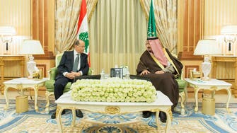 Lebanon’s Aoun meets with Saudi King Salman