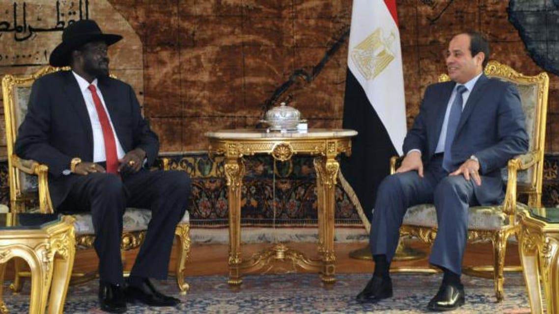 السيسي و سلفا كير - مصر و جنوب السودان 3
