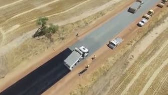 Viral VIDEO: How a 4.9km road in Australia was laid in two days 