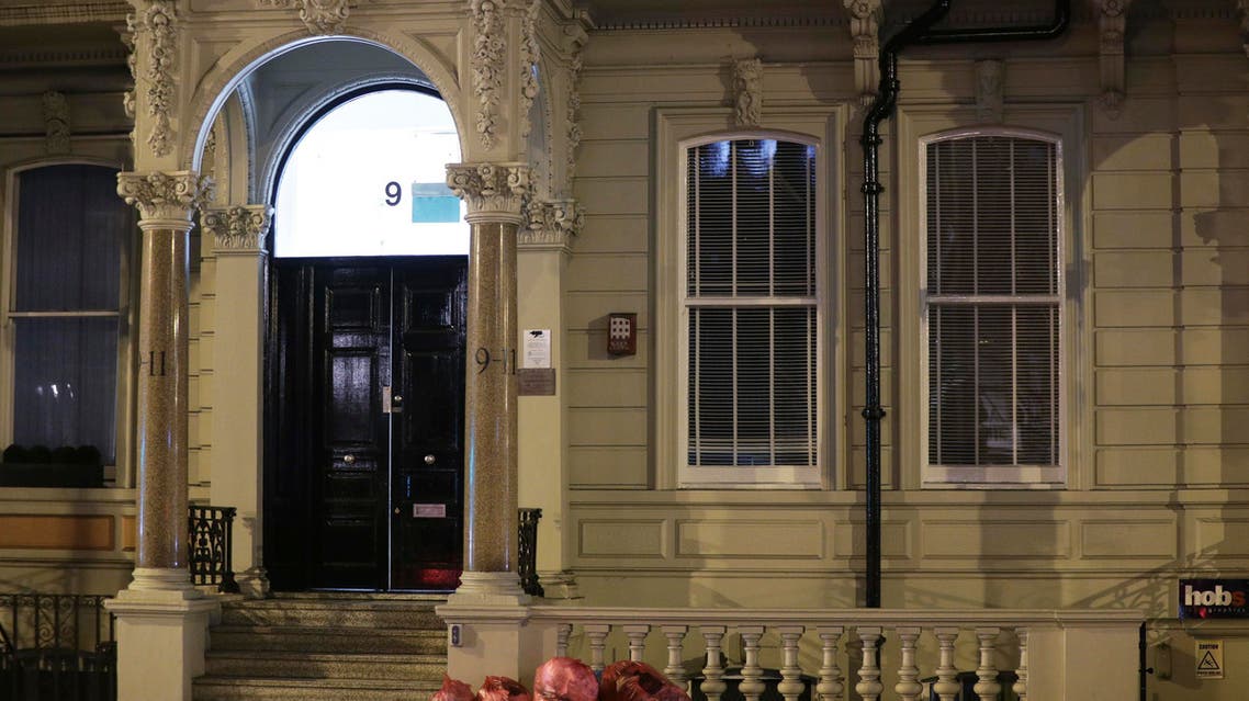 A view of the building where Orbis Business Intelligence Ltd is located, in central London, Wednesday Jan. 11, 2017. (AP)