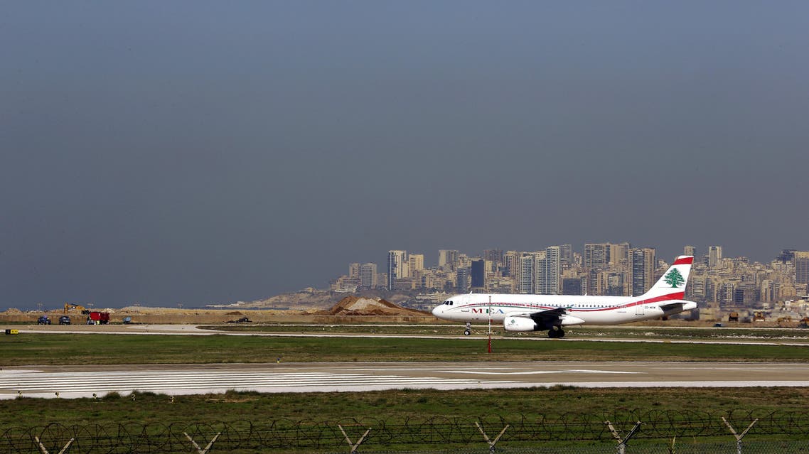 lebanon plane AFP