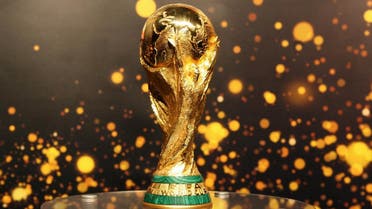 The FIFA World Cup trophy (File Photo: Barbara Sax/AFP)