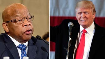 Trump unleashes Twitter attack on US civil rights icon