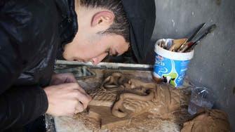 Iraqi artist recreates ancient works destroyed by ISIS