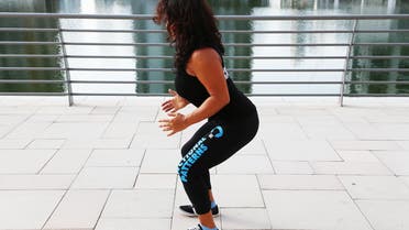 The squat allows us to meet many goals, from stronger abs to improving posture. (Vahdaneh Vahid/ Al Arabiya)