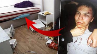 عندما اقتحم عناصر مكافحة الارهاب الأتراك غرفته بالشقة، وجدوه مختبئا تحت السرير