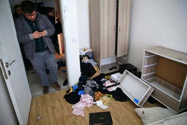 Inside of Reina attacker’s hideaway apartment AP