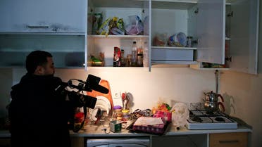 Inside of Reina attacker’s hideaway apartment AP