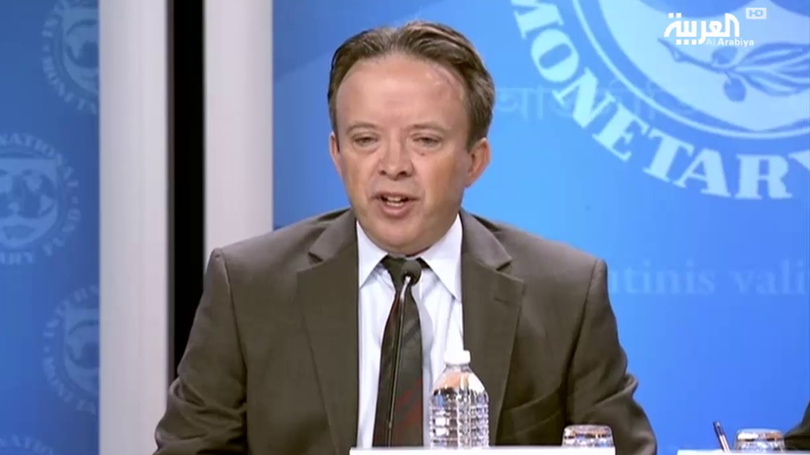 Assistant Director in the IMF’s Middle East and Central Asia Department Timothy Callen spoke on Saudi’s latest economic developments. (IMF/Al Arabiya)
