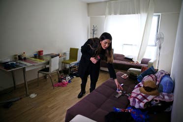 Inside of Reina attacker’s hideaway apartment AP