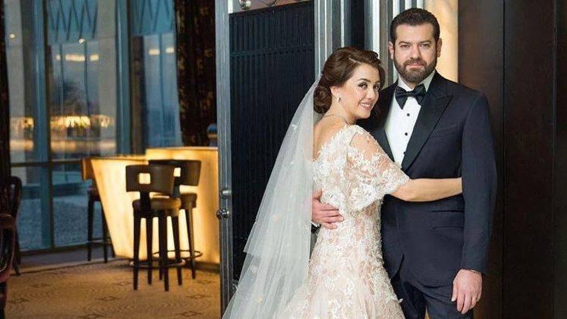أبرز لقطات زفاف عمرو يوسف وكندة علوش