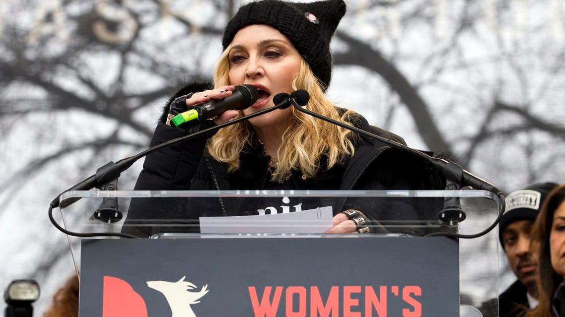 Madonna deliverts her controversial speech during the Women’s March on Washington, Saturday, Jan. 21, 2017, in Washington (Photo: AP/Jose Luis Magana)