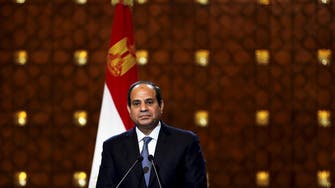 Six years after uprising, Sisi says Egypt ‘on right track’