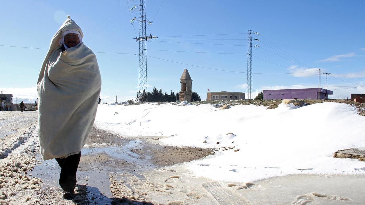 IN PICTURES: Blankets of snow across North Africa