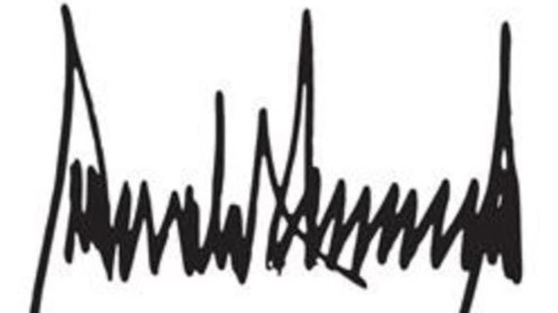 WATCH: Why does Trump have such a weird signature? - Al Arabiya English