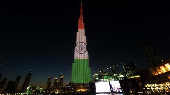 Burj Khalifa to display Indian flag colors to mark Sheikh Mohammed’s visit