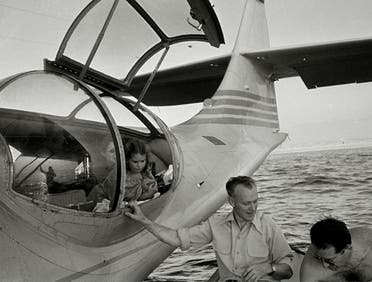 أثناء هبوط الطائرة شاطئ رأس حميد في يناير 1960