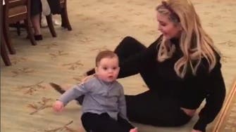 WATCH: Ivanka Trump’s son crawls for first time in White House