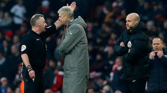 Arsenal manager Wenger banned from touchline for 4 games