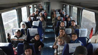 First train to cross Aleppo in four years