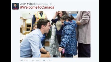 "To those fleeing persecution, terror & war, Canadians will welcome you, regardless of your faith. Diversity is our strength. (Twitter)