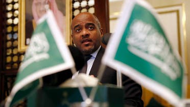 Major General Ahmed Al Asiri, spokesman for the Arab Coalition attends a press briefing. (File photo: Reuters)