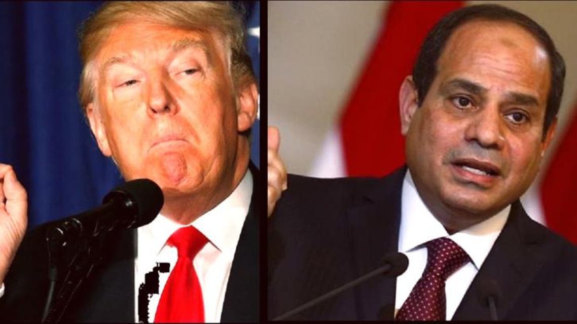trump sisi reuters