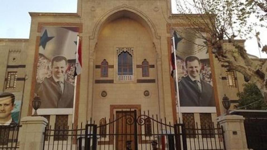 مبنى مجلس الشعب في العاصمة السورية دمشق