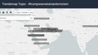 trendsmap saudi #trumpwarnsiranianterrorism