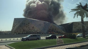 حريق في دار الأوبرا في الكويت