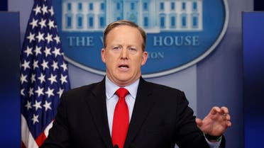 White House spokesman Sean Spicer holds a press briefing at the White House in Washington, US, February 3, 2017. (Reuters)