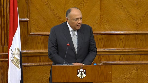وزير الخارجية المصري سامح شكري