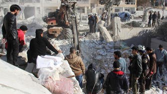مقتل 11 شخصاً بغارات للأسد على شمال غرب سوريا 