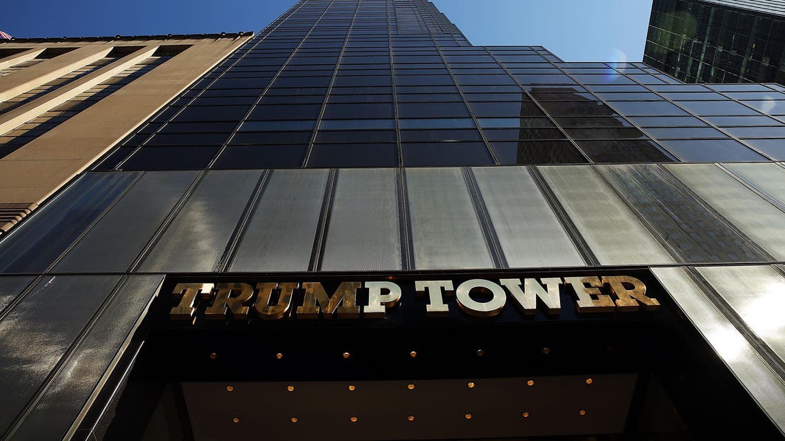 This file photo taken on March 11, 2016 shows Trump Tower along 5th Avenue in Manhattan in New York. The Pentagon wants to rent space in Trump Tower in New York