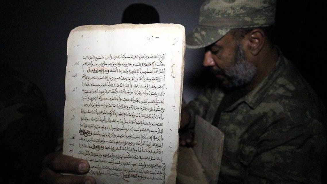 العثور على مخطوطات نادرة في قنفودة بنغازي