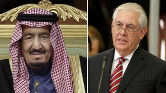Saudi King Salman receives phone call from US secretary of state