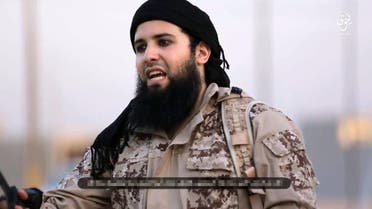 Kassim is believed to have inspired an attack last year in which a senior French policeman and his partner were knifed to death. (Screengrab from militant video)
