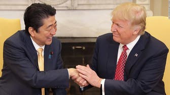 WATCH: Trump's 19-second handshake with Japanese PM goes viral