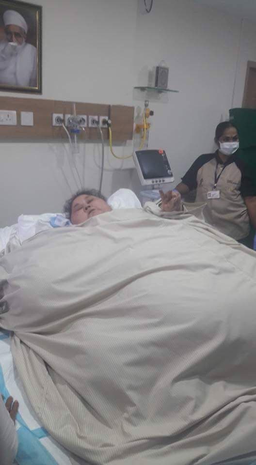 announced their inability to perform surgery until she lost another 100 kg