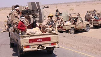 Arab coalition strikes Houthi targets in Mokha and Hejjah