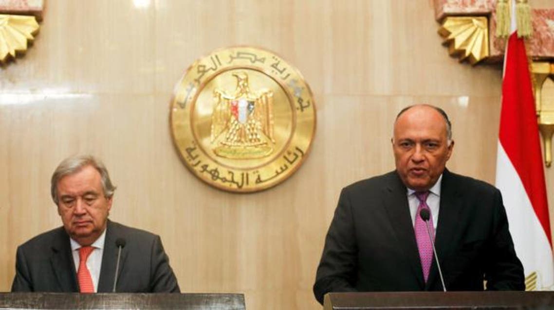 غوتيريس في مصر