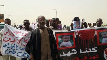 Sudanese protest child rape. (Supplied)